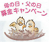 母の日・父の日募金キャンペーン